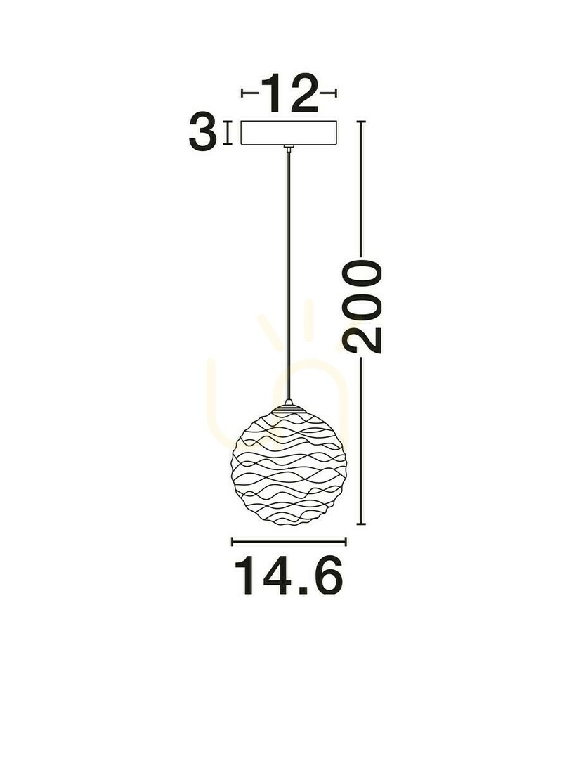 Zeige ALBORA Luces Exclusivas Pendelleuchte LE45741 ALBORA Luces Exclusivas Pendelleuchte LE45741
