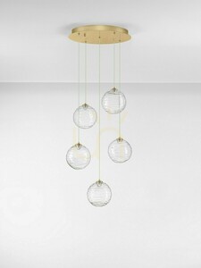 ALBORA Luces Exclusivas Pendelleuchte LE45745 small 1