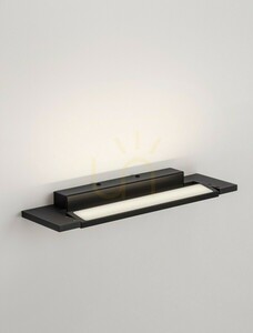 Wandleuchte ALFAJAR LE45776 schwarz, LED 10 W 650 lm, 36 cm, IP44 — Luces Exclusivas small 4