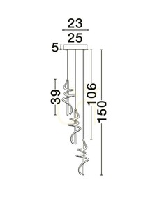 ALMAZAN Luces Exclusivas Pendelleuchte LE45800 5 ALMAZAN Luces Exclusivas Pendelleuchte LE45800 small 5