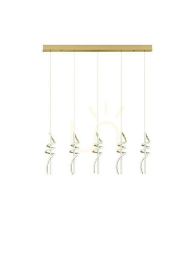 Prüfen ALMAZAN Luces Exclusivas Pendelleuchte LE45801