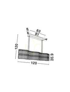 ARIZA Luces Exclusivas Pendelleuchte LE45853 small 4