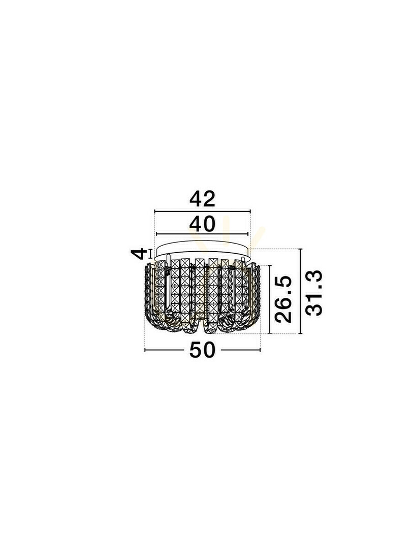 Zeige Plafond ARONA Luces Exclusivas LE45855 Plafond ARONA Luces Exclusivas LE45855