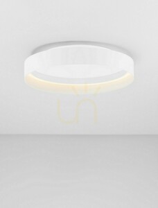 LED-Deckenleuchte ATECA Luces Exclusivas LE45888 Ø 45 cm, 49W 2385lm 2700-4000K, TRIAC-dimmbar, Weiß matt small 2