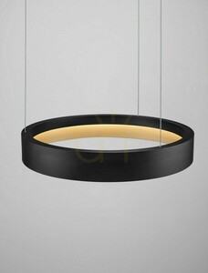 Luces Exclusivas ATECA LE45894 LED-Pendelleuchte schwarz 50 cm small 3