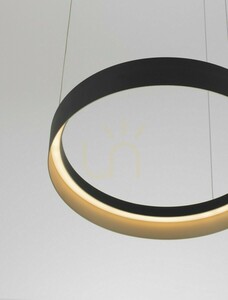 Luces Exclusivas ATECA LE45894 LED-Pendelleuchte schwarz 50 cm small 4