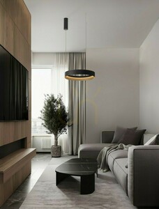 Luces Exclusivas ATECA LE45894 LED-Pendelleuchte schwarz 50 cm small 6