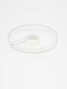 Weiße LED-Deckenleuchte Luces Exclusivas AZKOIT LE45901 80 cm 64 W small 1