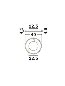 Plafond AZKOIT Luces Exclusivas LE45902 5 Plafond AZKOIT Luces Exclusivas LE45902 small 5