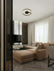 LED-Deckenleuchte Luces Exclusivas AZKOIT LE45903, Schwarz, 60 cm, 48 W small 5