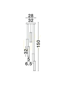 CONIL Luces Exclusivas Pendelleuchte LE45998 small 5