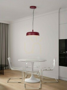 Pendelleuchte DORRIA LED bordeauxrot 40 cm Luces Exclusivas LE46011 small 5