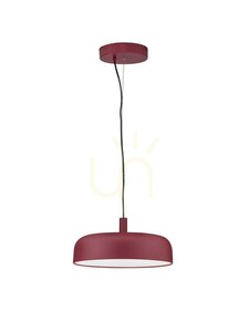 Pendelleuchte DORRIA LED bordeauxrot 40 cm Luces Exclusivas LE46011 small 0