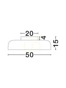 Plafond DORRIA Luces Exclusivas LE46027 small 3