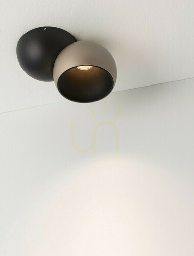 Prüfen FRONTERA LED-Deckenstrahler 11W 826lm 3000K gold-schwarz 10 cm LE46046 Luces Exclusivas