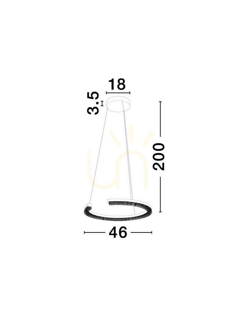 Zeige MAHON Luces Exclusivas Pendelleuchte LE46099 MAHON Luces Exclusivas Pendelleuchte LE46099