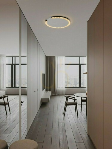 Prüfen Luces Exclusivas MAHON LE46103 LED-Deckenleuchte schwarz 46 cm, 21 W 3000 K