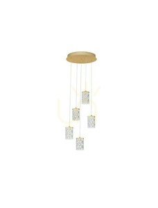 MURO Luces Exclusivas Pendelleuchte LE46122 gold LED 35 W small 0