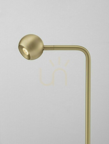 Prüfen LED-Schreibtischlampe PUCARANI Luces Exclusivas LE46133, gold, 3000 K