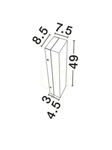 RIELVES Luces Exclusivas Wandleuchte LE46139 small 5
