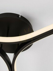 LED-Deckenleuchte Luces Exclusivas UJUE LE46226, schwarz, 70 cm, 29 W, 3000 K small 5