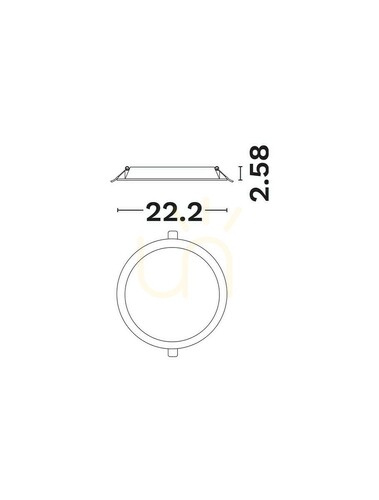 Prüfen ASTORGA Luces Exclusivas Deckennetz LE62012