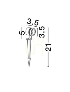 BELANOR Luces Exclusivas Beleuchtungspfosten LE62034 small 4
