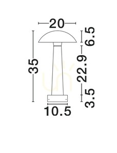 BERJA Luces Exclusivas Beleuchtungspfosten LE62059 small 3