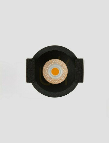 Prüfen LED-Einbaustrahler CAMARI Luces Exclusivas LE62149 6W 4000K 378lm schwarz ø 4 cm