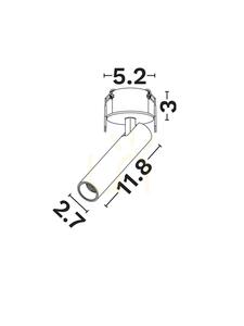 Einbauleuchte CAMBIL Luces Exclusivas LE62188 weiß LED 7 W small 2