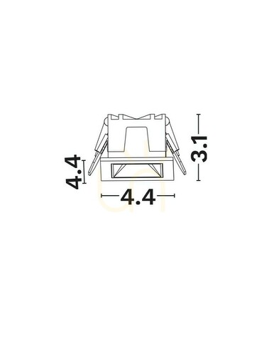 Prüfen CARMON Luces Exclusivas Deckennetz LE62235