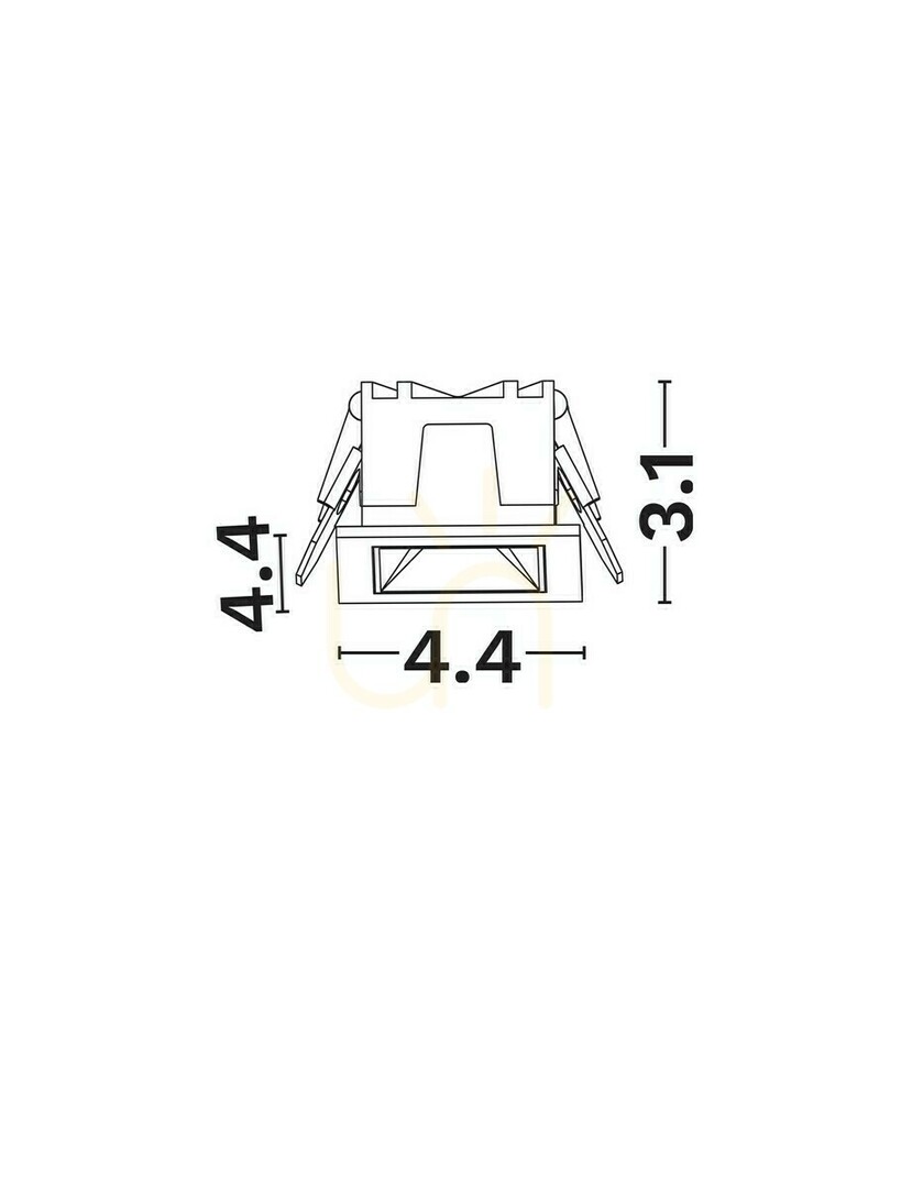 Aussicht CARMON Luces Exclusivas Deckennetz LE62235 CARMON Luces Exclusivas Deckennetz LE62235