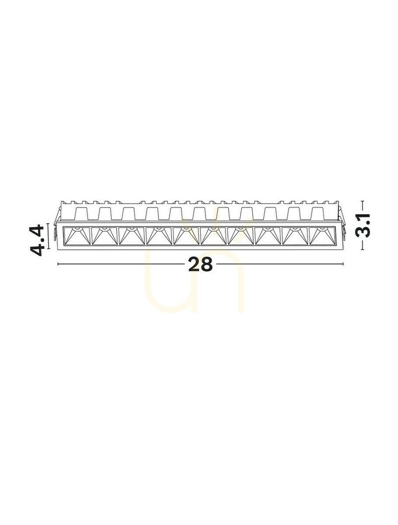 Aussicht CARMON Luces Exclusivas Deckennetz LE62240 CARMON Luces Exclusivas Deckennetz LE62240