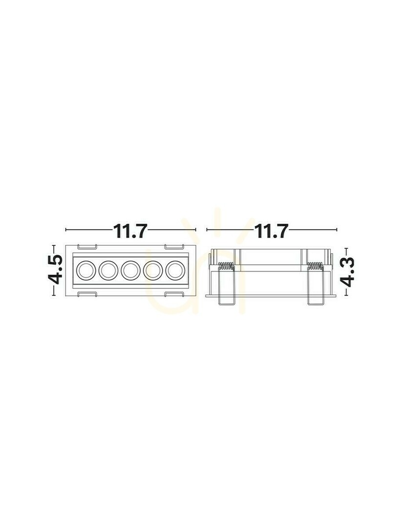 Aussicht CARRIZ Luces Exclusivas Deckennetz LE62256 CARRIZ Luces Exclusivas Deckennetz LE62256
