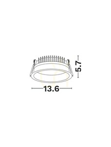 COCENT Luces Exclusivas Deckenlinse LE62350 small 1