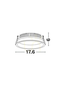 COCENT Luces Exclusivas Objektiv für die Decke LE62351 1 COCENT Luces Exclusivas Objektiv für die Decke LE62351 small 1