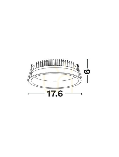 Prüfen COCENT Luces Exclusivas Objektiv für die Decke LE62353