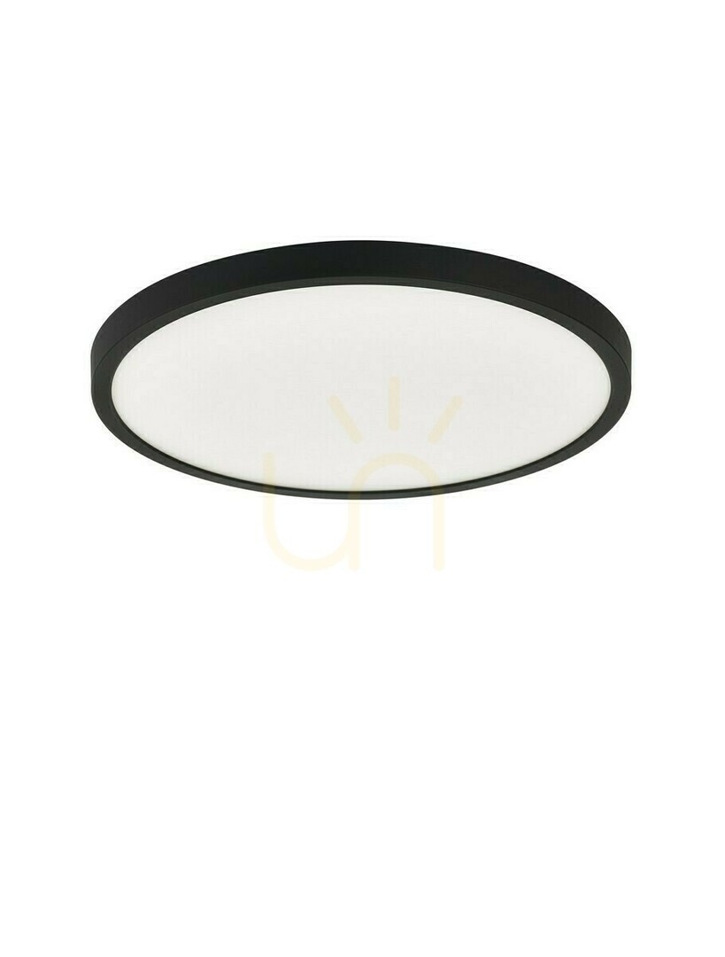 Stropní plafon DENIA LED 24W 2040lm 5 barev světla černý Ø29 cm LE62418 Luces Exclusivas