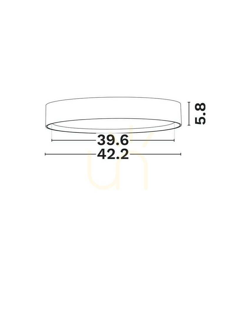 Aussicht EIBAR Luces Exclusivas Deckennetz LE62446 EIBAR Luces Exclusivas Deckennetz LE62446