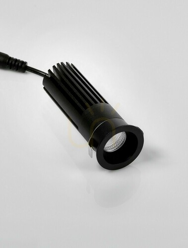 Prüfen Luces Exclusivas PRIEGO LE62547 LED-Einbaustrahler 10 W 3000 K schwarz