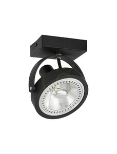 Deckenstrahler Luces Exclusivas ACASICO LE61629, schwarz, 1×AR111 small 0