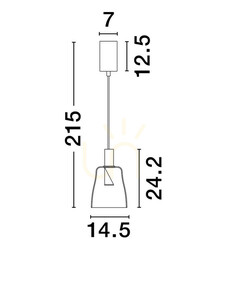 IQUITOS Luces Exclusivas Pendelleuchte LE44846 small 3