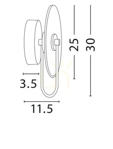 SAIPINA Wandleuchte von Luces Exclusivas LE44623 small 3
