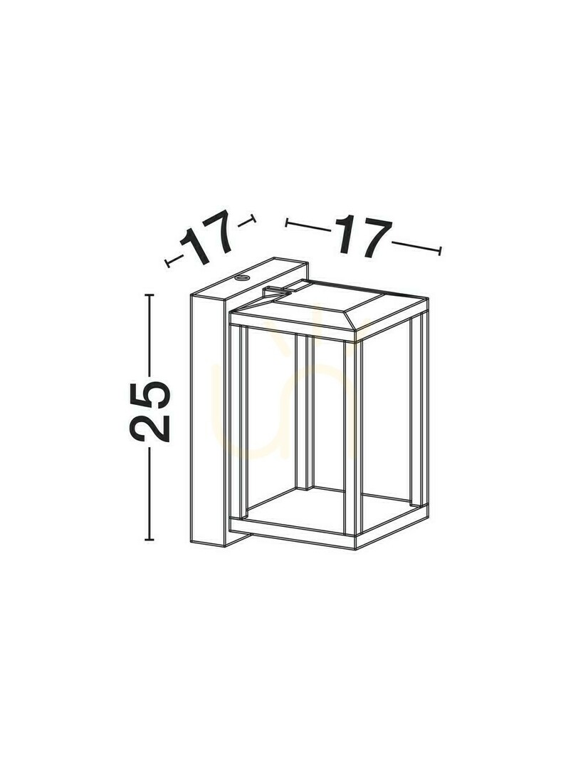 Anzeige Außenwandleuchte ORVENZA Luces Exclusivas LE75190 Außenwandleuchte ORVENZA Luces Exclusivas LE75190