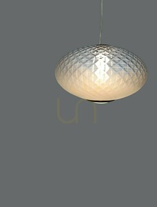 Pendelleuchte Luces Exclusivas CORVELA LE45176 LED 12 W grau 30 cm small 1