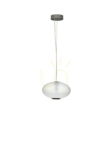 Pendelleuchte Luces Exclusivas CORVELA LE45176 LED 12 W grau 30 cm small 0