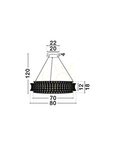 ARONA Pendelleuchte von Luces Exclusivas LE45865 4 ARONA Pendelleuchte von Luces Exclusivas LE45865 small 4