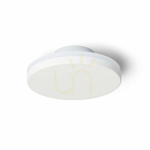 Prüfen LED-Wandleuchte Rendl Vellamo rund weiß für indirektes Licht, 9,6 W 3000 K IP54