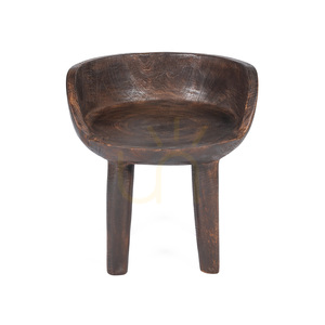 Hocker The Sit Happens Low Chair Walnuss dunkel 50x50x50 cm small 3