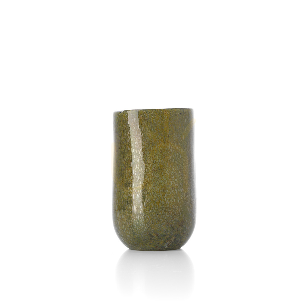 Vorschau Vase Glas grün niedrig Glass Collection 13x13x22 cm Vase Glas grün niedrig Glass Collection 13x13x22 cm